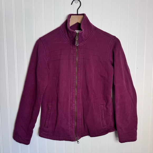 Columbia Sweaters - Columbia Benton Springs Purple Full Zip Fleece Sweater Jacket Women’s Size Small